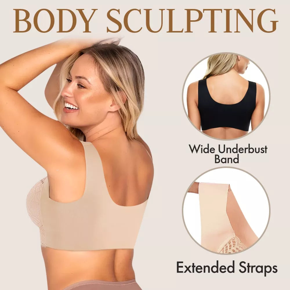 🔥LAST DAY BUY 1 GET 2 FREE(ADD 3 TO THE CART)🔥-🔥ULTIMATE LIFT STRETCH FULL-FIGURE SEAMLESS LACE CUT-OUT BRA