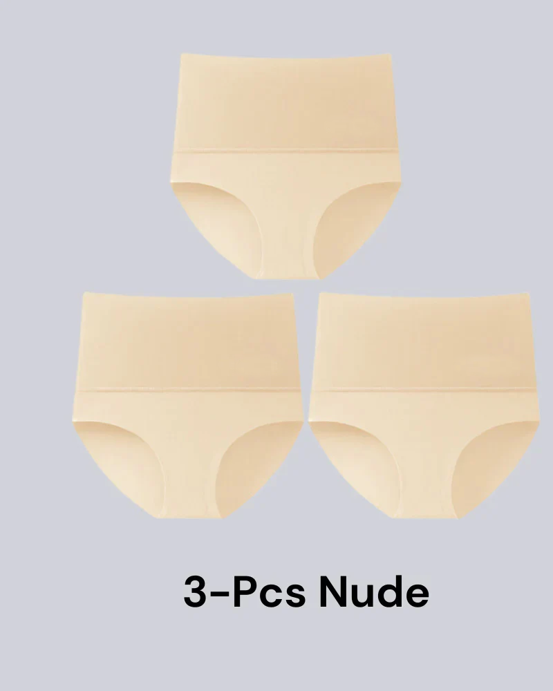 3-Pack High Waisted Tummy Control Briefs