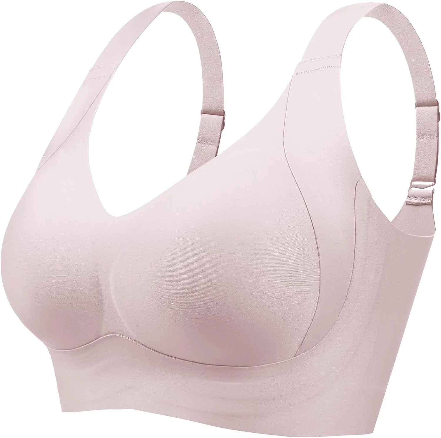 Seniorsbra®Enhanced W Support Adjustment Comfort Bra -Pink