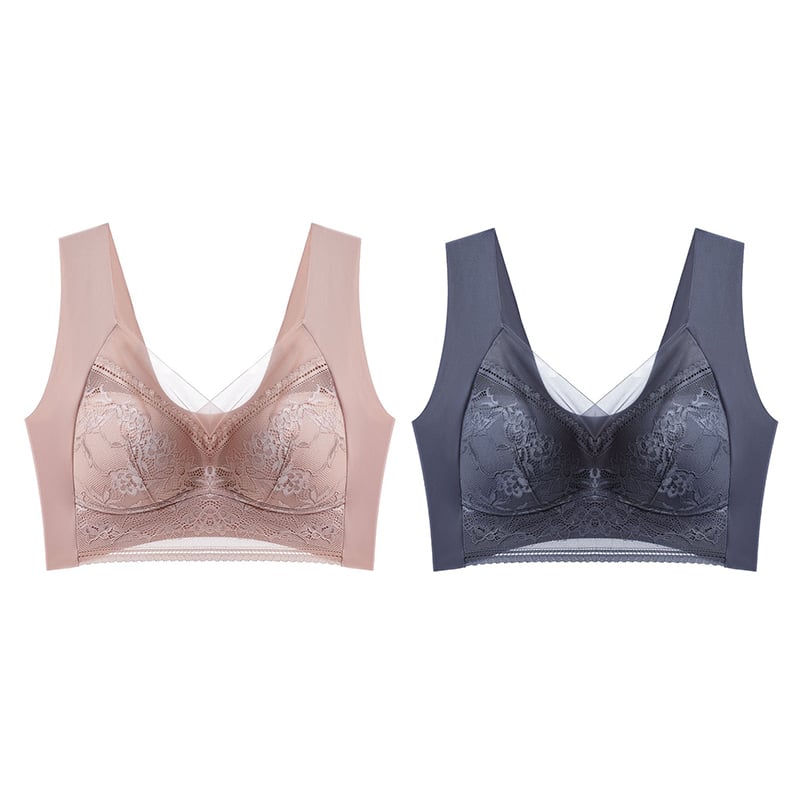 🔥Last Day Buy 1 Get 2 Free(Add 3 To The Cart)🔥-🔥Women’s Lace Silk Push Up Bra