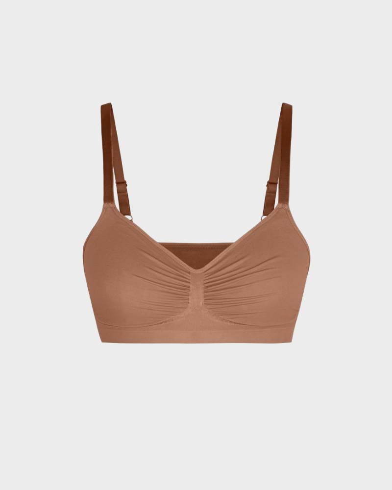 Full Coverage Non-Padded Wireless Sculpt Bra For Women