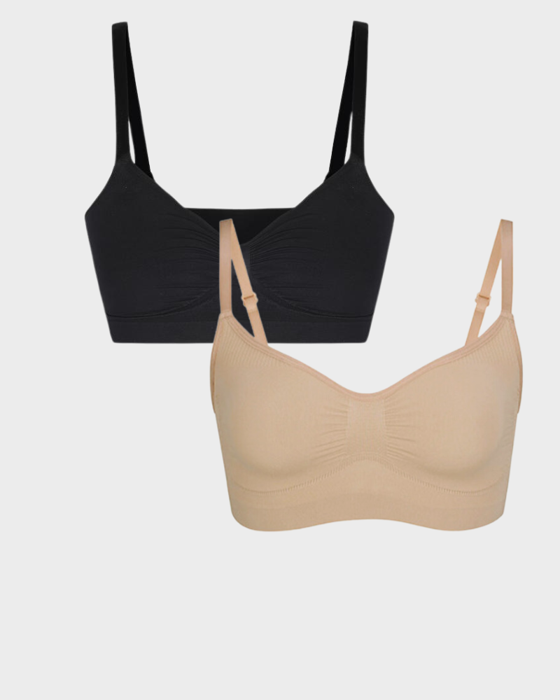 Full Coverage Non-Padded Wireless Sculpt Bra For Women