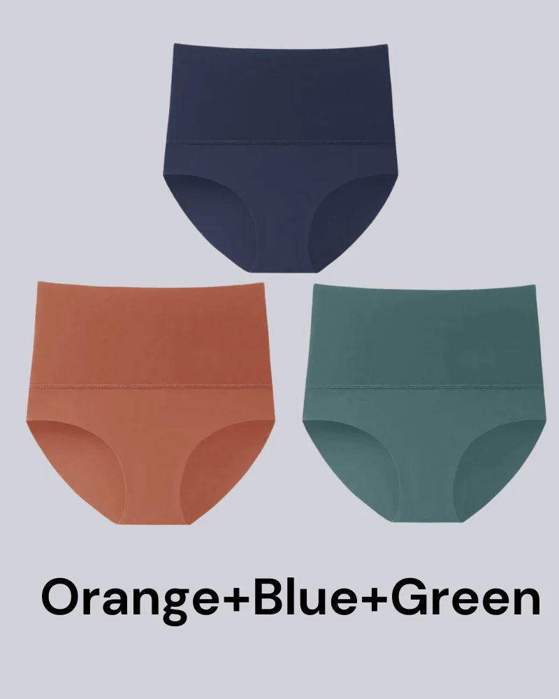 3-Pack High Waisted Tummy Control Briefs