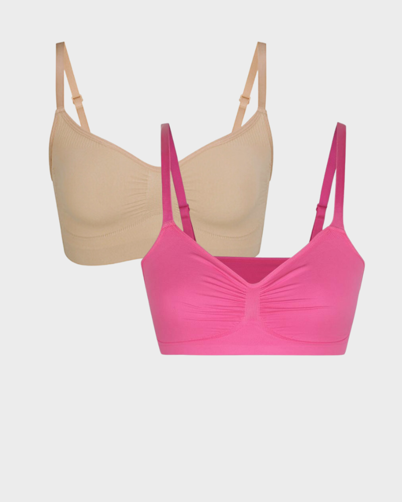 Full Coverage Non-Padded Wireless Sculpt Bra For Women