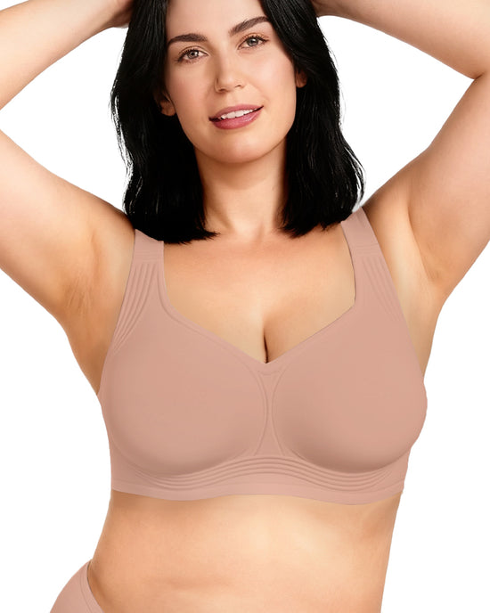 Comfortable Wireless Full Coverage Jelly Smoothing Bra