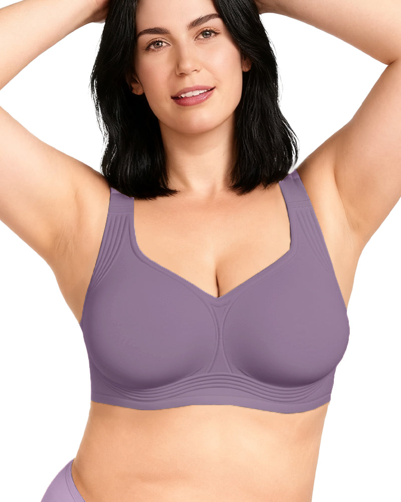 Comfortable Wireless Full Coverage Jelly Smoothing Bra