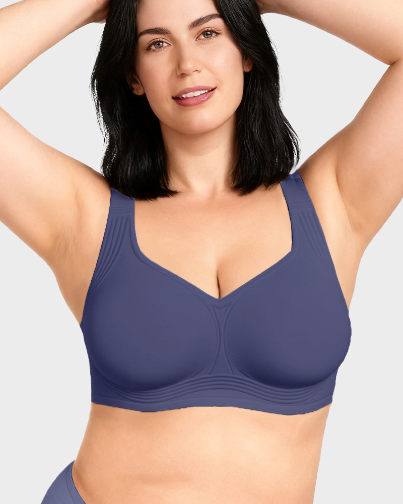Comfortable Wireless Full Coverage Jelly Smoothing Bra