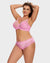 Full Coverage Lace Pink Minimizer Bra