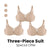 Plus Size Cooling Full Coverage Minimizer Bra -Skin (3 Pack)