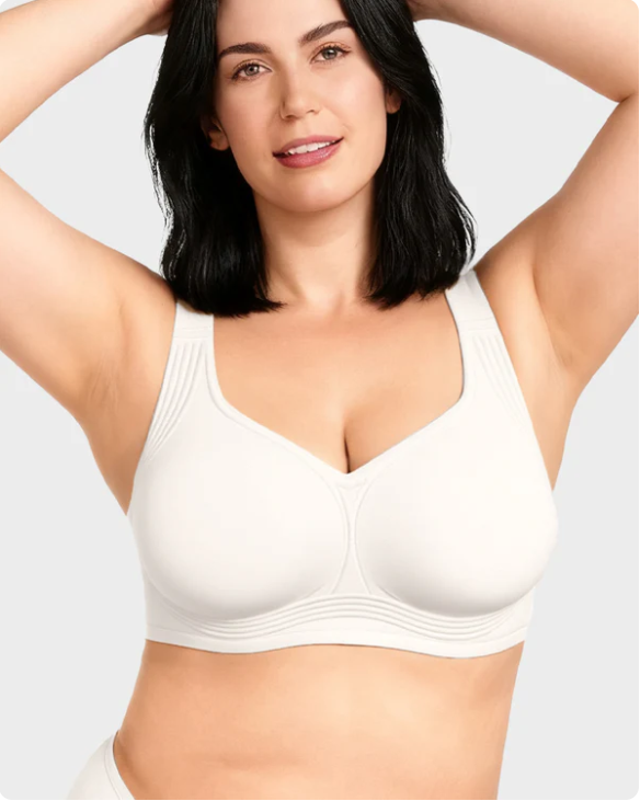 Comfortable Wireless Full Coverage Jelly Smoothing Bra
