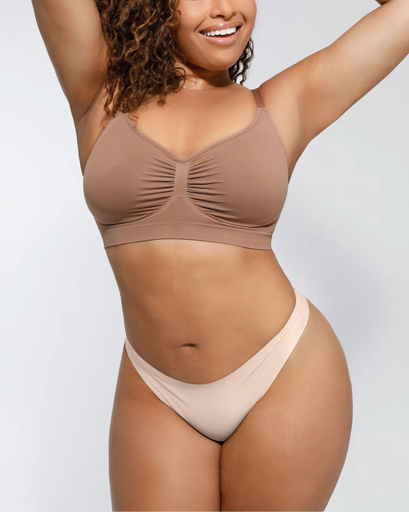 Full Coverage Non-Padded Wireless Sculpt Bra For Women