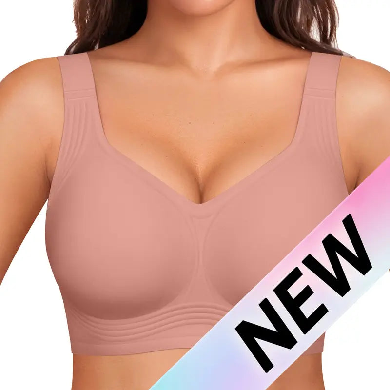Seniorsbra® Plus Size Push Up Comfortable Wireless Full Coverage Jelly-Smoothing Bra