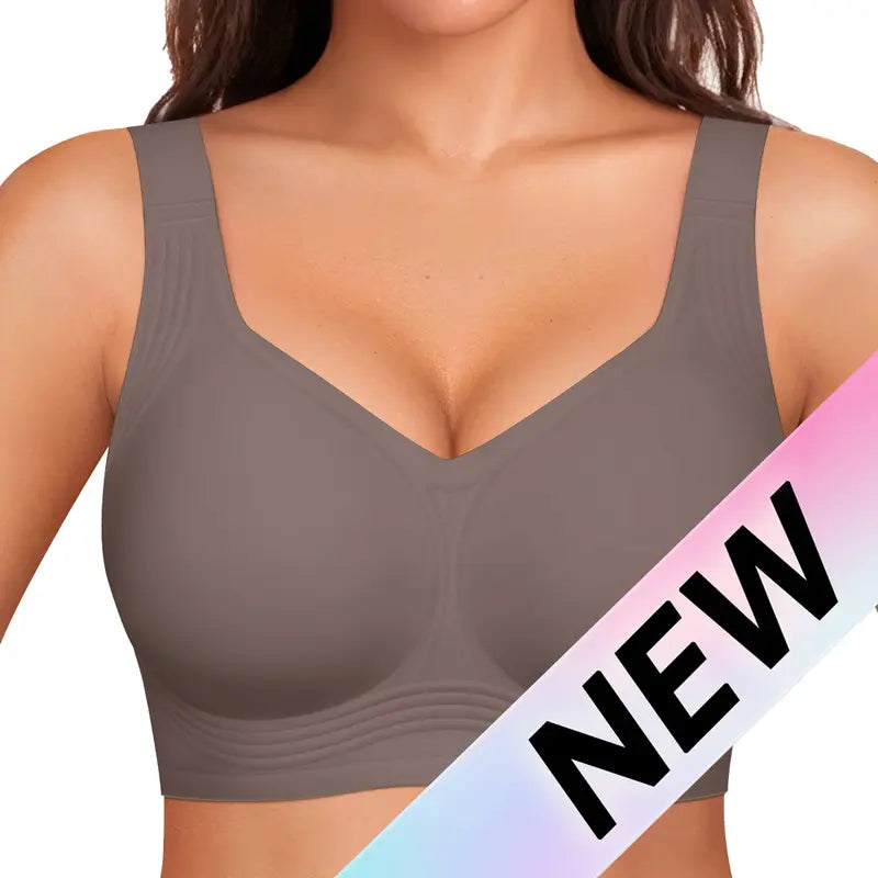 Seniorsbra® Plus Size Push Up Comfortable Wireless Full Coverage Jelly-Smoothing Bra