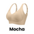 Seniorsbra®Enhanced W Support Adjustment Comfort Bra -Mocha