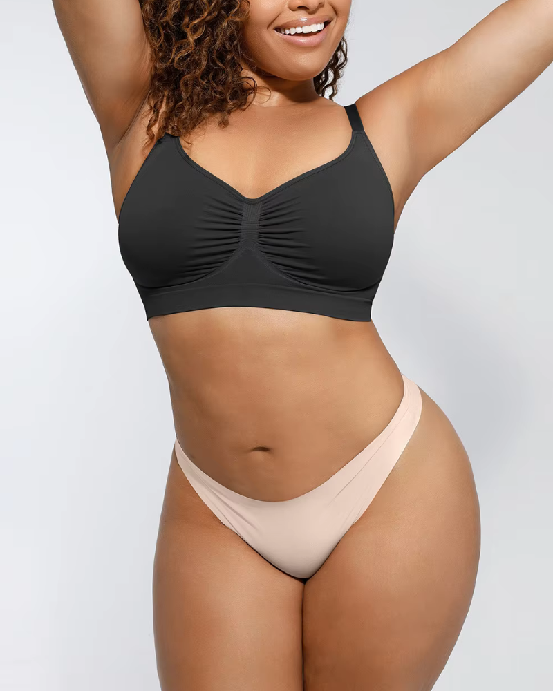 Full Coverage Non-Padded Wireless Sculpt Bra For Women