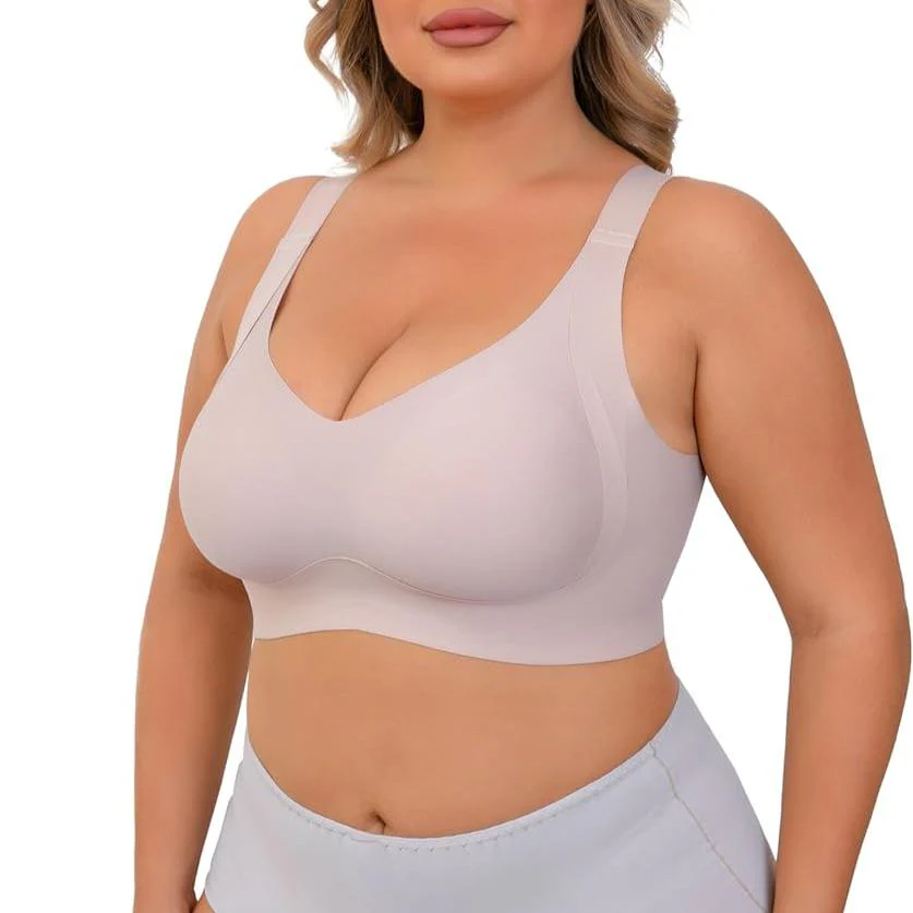 Seniorsbra®Enhanced W Support Adjustment Comfort Bra -Pink