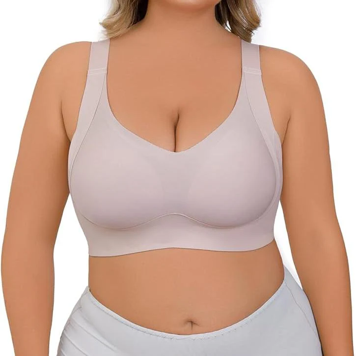 Seniorsbra®Enhanced W Support Adjustment Comfort Bra -Pink