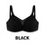 Plus Size Cooling Full Coverage Minimizer Bra -Black