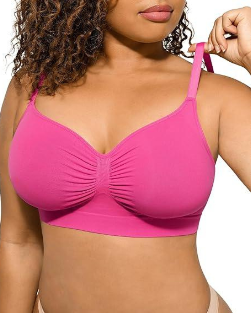 Full Coverage Non-Padded Wireless Sculpt Bra For Women