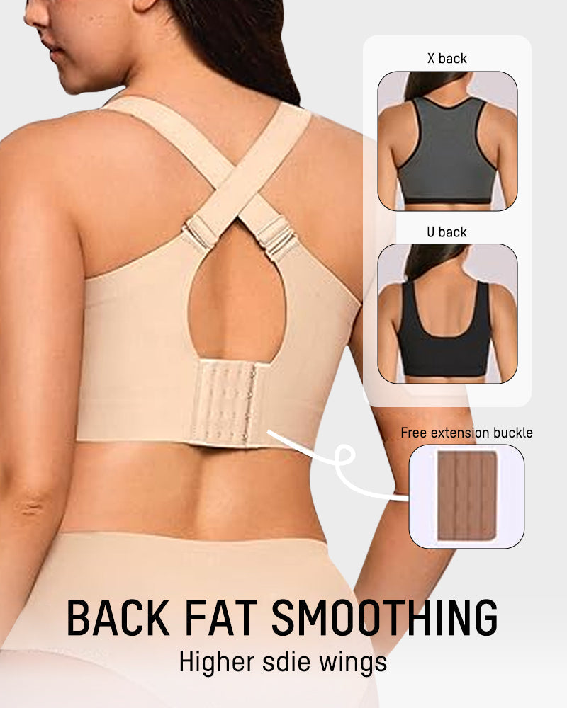 Seniorsbra® Plus Size Push Up Comfortable Wireless Full Coverage Jelly-Smoothing Bra