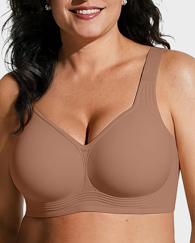 Seniorsbra® Plus Size Push Up Comfortable Wireless Full Coverage Jelly-Smoothing Bra