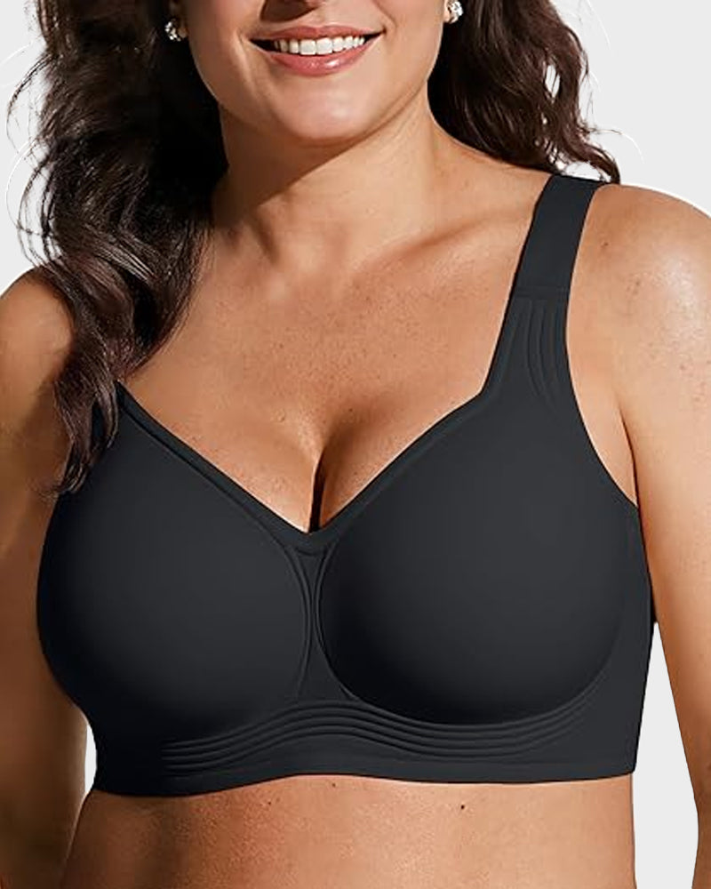 Seniorsbra® Plus Size Push Up Comfortable Wireless Full Coverage Jelly-Smoothing Bra