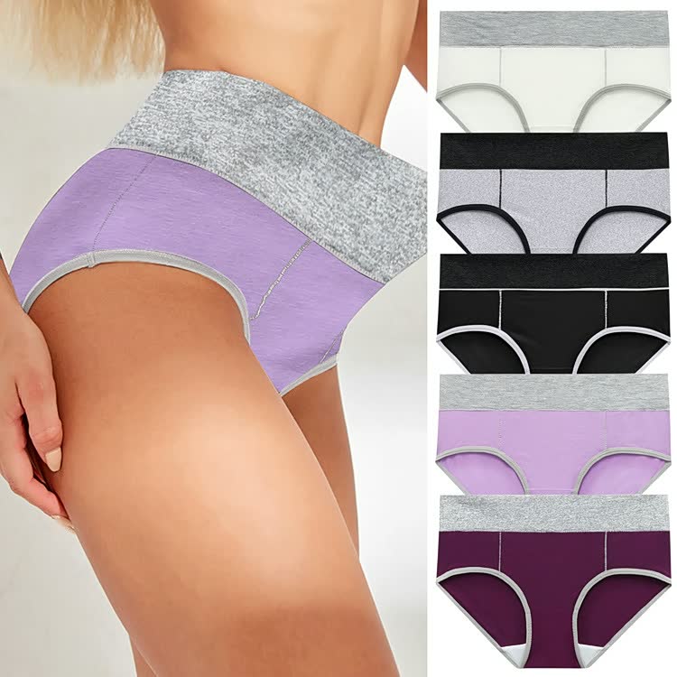 Ladies High Waist Women Underwear Back Panties