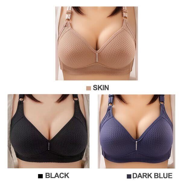 Plus size comfortable wireless bra(BUY 1 GET 2 FREE)