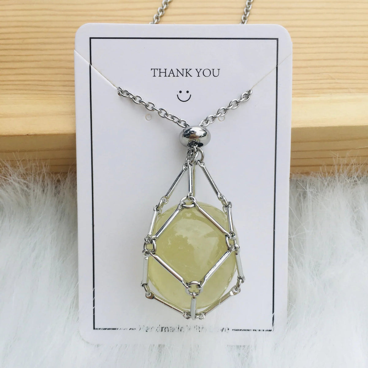 🎁2023 Crystal Stone Holder Necklace - Free (Crystal) Gift Included🎁