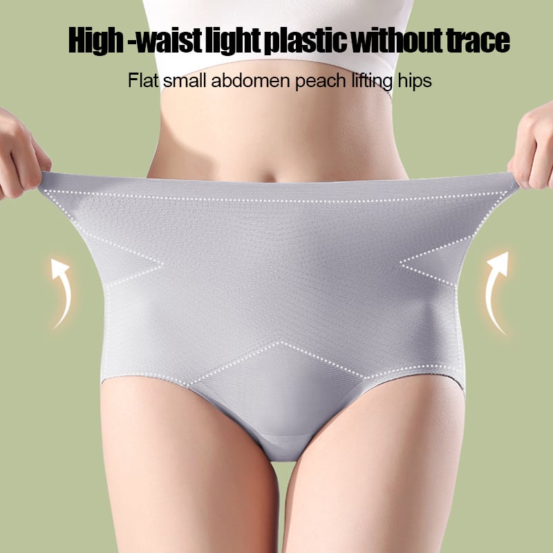 🍑Last Day Pay 1 Get 3 Pack⏰High Waist Leak-proof Seamless Shaping Briefs