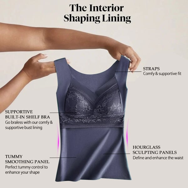 SENIORSBRA®2-in-1 Built-in Bra Thermal Underwear