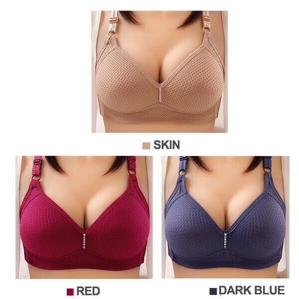 Plus size comfortable wireless bra(BUY 1 GET 2 FREE)