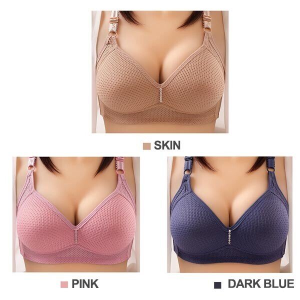 Plus size comfortable wireless bra(BUY 1 GET 2 FREE)