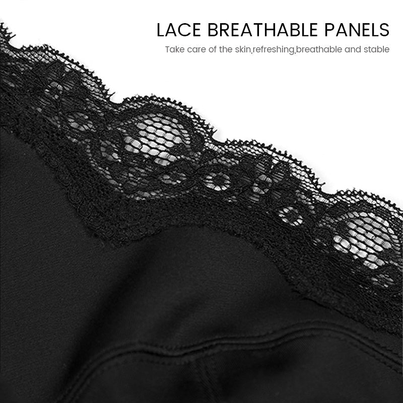 SENIORSBRA®FRONT CLOSURE WIRELESS POSTURE &amp; BACK SUPPORT MESH LACE PUSH-UP BRA（BUY 1 GET 1 FREE)-BEIGE