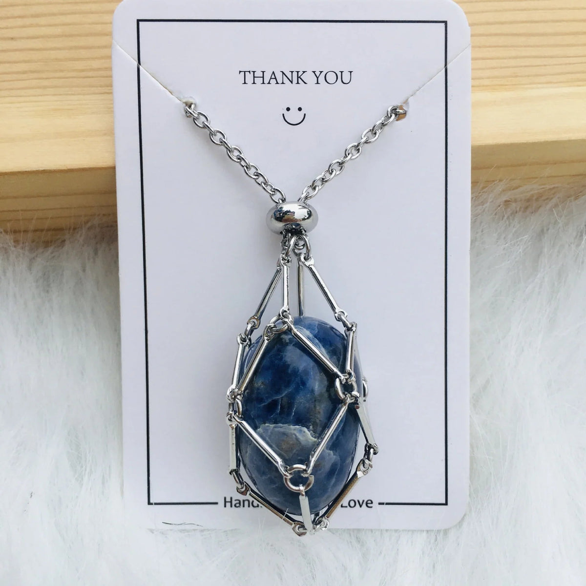🎁2023 Crystal Stone Holder Necklace - Free (Crystal) Gift Included🎁