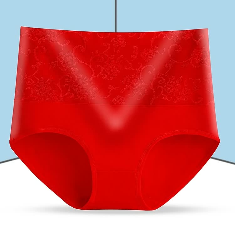 High Waist Underwear Women&#39;s Cotton Waist Cincher Butt-lifting Briefs