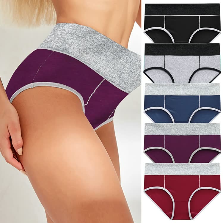 Ladies High Waist Women Underwear Back Panties