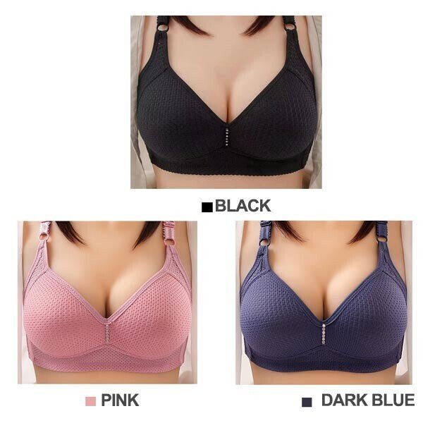 Plus size comfortable wireless bra(BUY 1 GET 2 FREE)