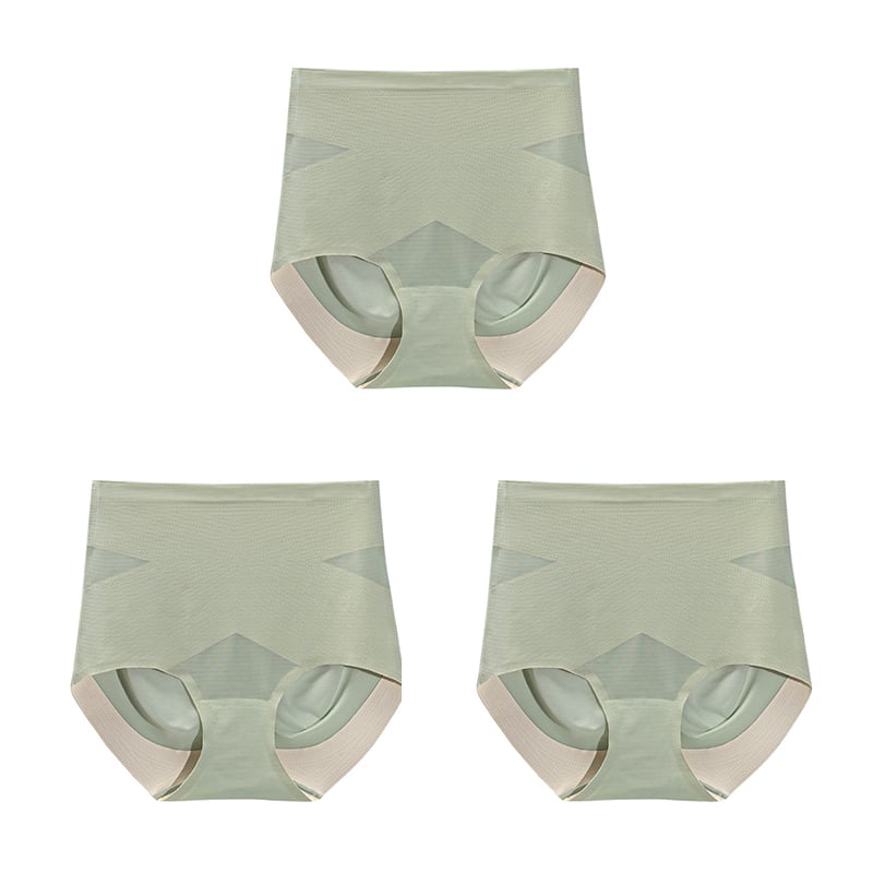 🍑Last Day Pay 1 Get 3 Pack⏰High Waist Leak-proof Seamless Shaping Briefs