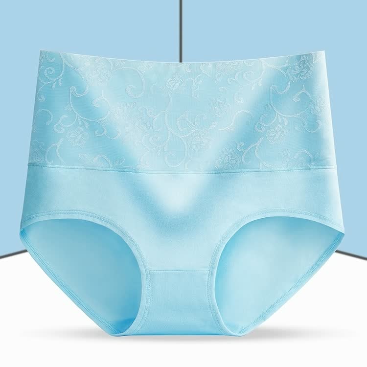 High Waist Underwear Women&#39;s Cotton Waist Cincher Butt-lifting Briefs