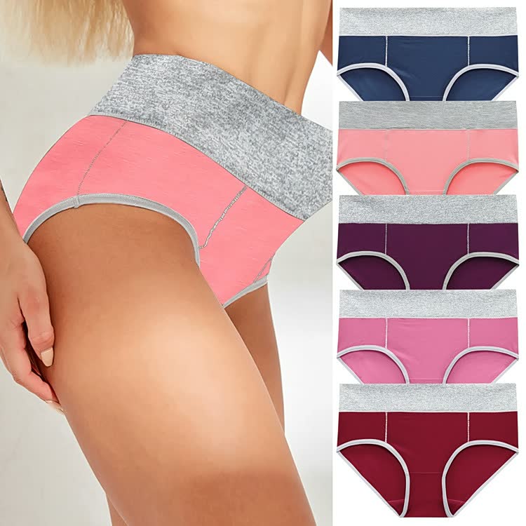 Ladies High Waist Women Underwear Back Panties