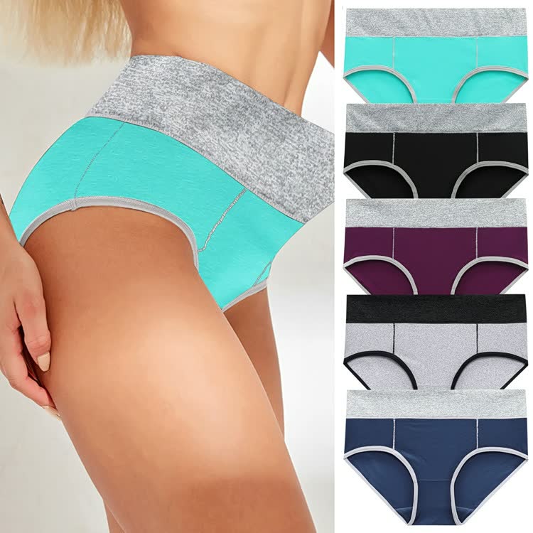 Ladies High Waist Women Underwear Back Panties