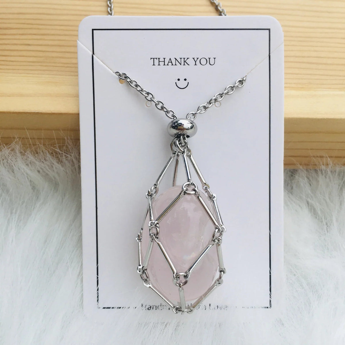 🎁2023 Crystal Stone Holder Necklace - Free (Crystal) Gift Included🎁