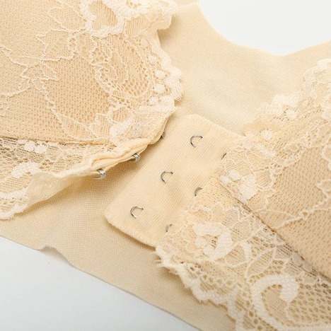 SENIORSBRA®E-FRONT CLOSURE BREATHABLE &#39;5D&#39; SHAPING PUSH UP BRA(BUY ONE GET TWO FREE)-BEIGE