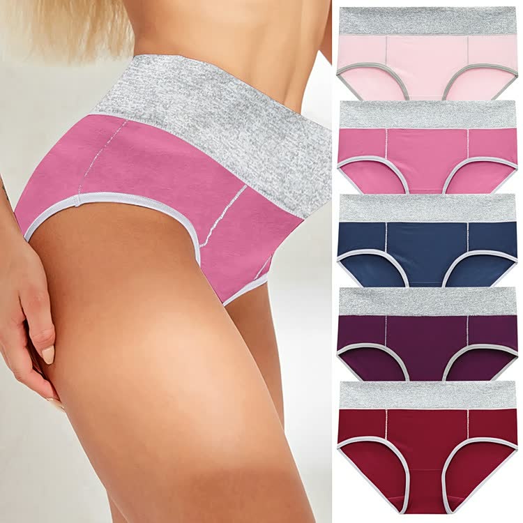 Ladies High Waist Women Underwear Back Panties