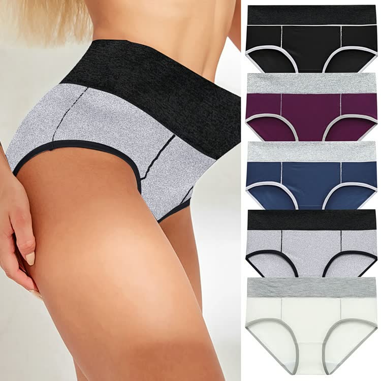 Ladies High Waist Women Underwear Back Panties