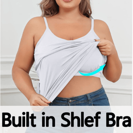 🔥LAST DAY 70% OFF😍 -Tank With Built-In Bra