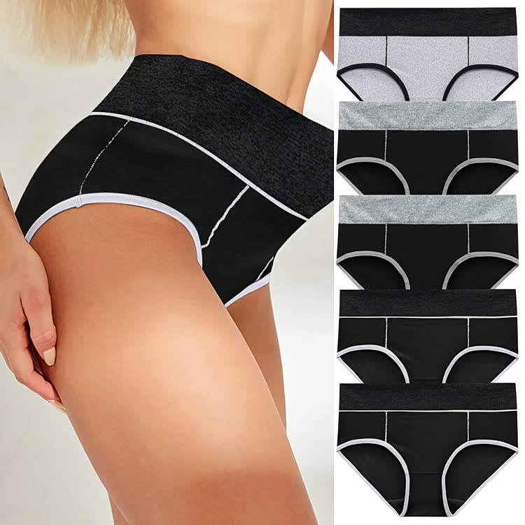 Ladies High Waist Women Underwear Back Panties
