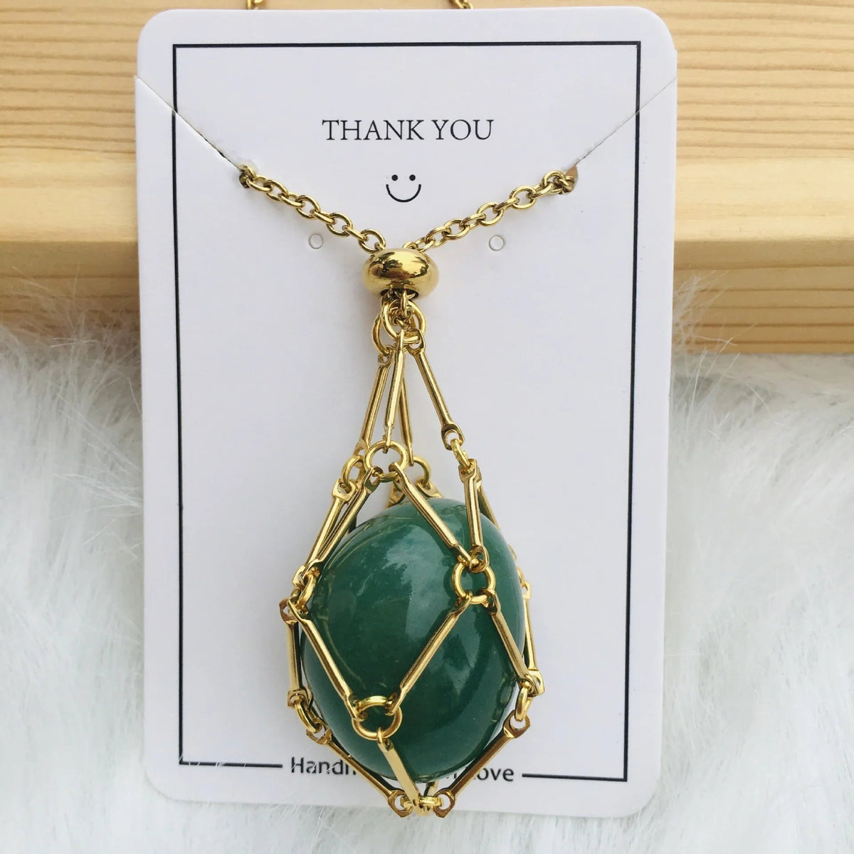 🎁2023 Crystal Stone Holder Necklace - Free (Crystal) Gift Included🎁