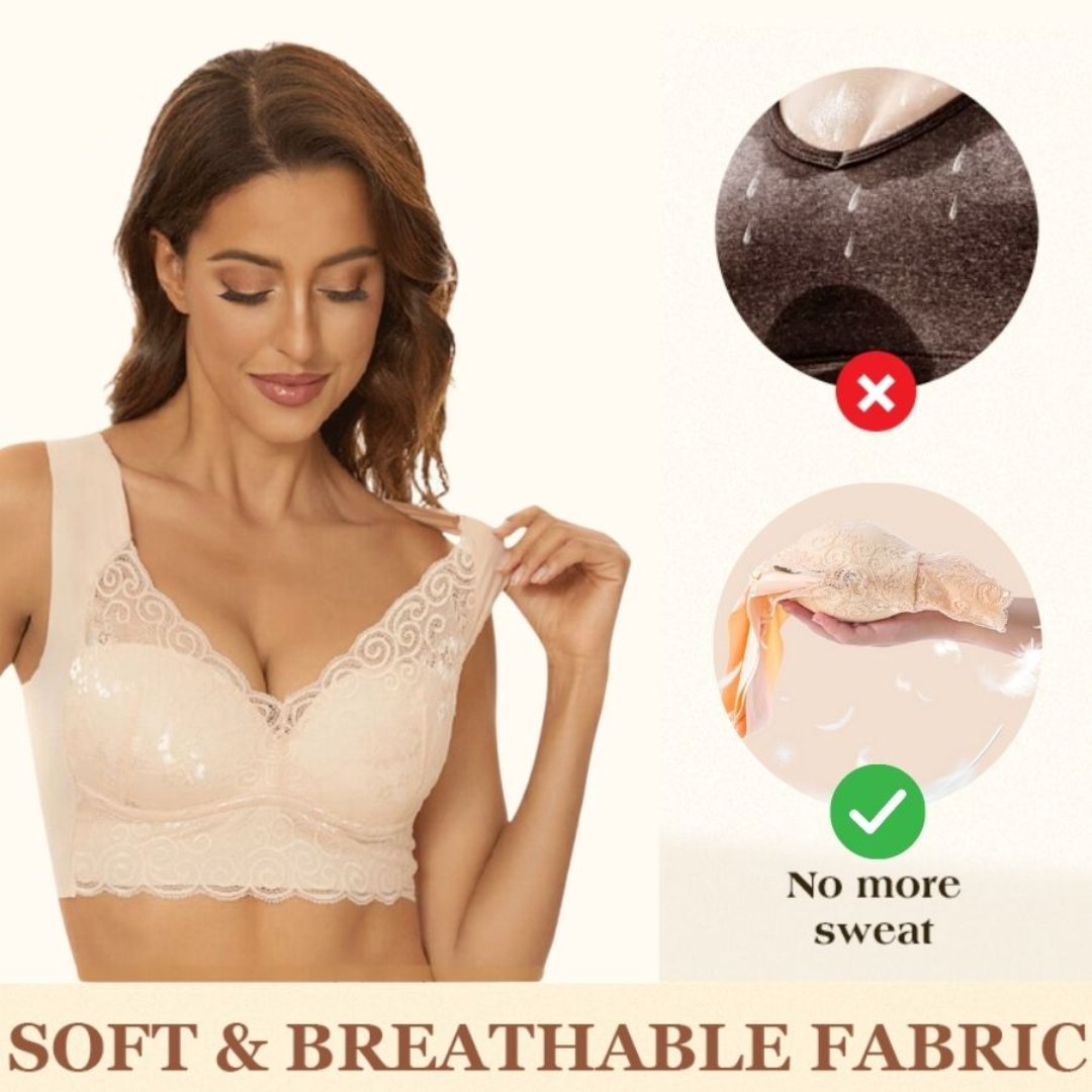 SENIORSBRA®Seamless Bra Wireless Push Up Lace Bra